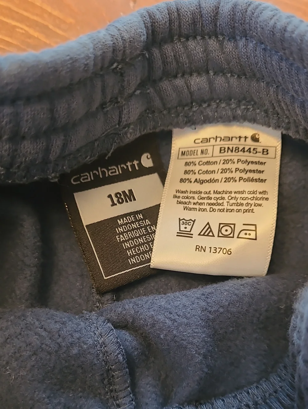 Carhartt Infant Hoodie and Sweatpants 18 Month